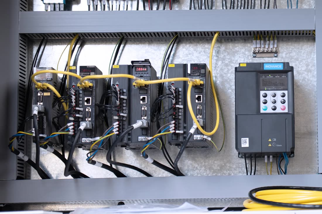 Servo drives and control cabinet