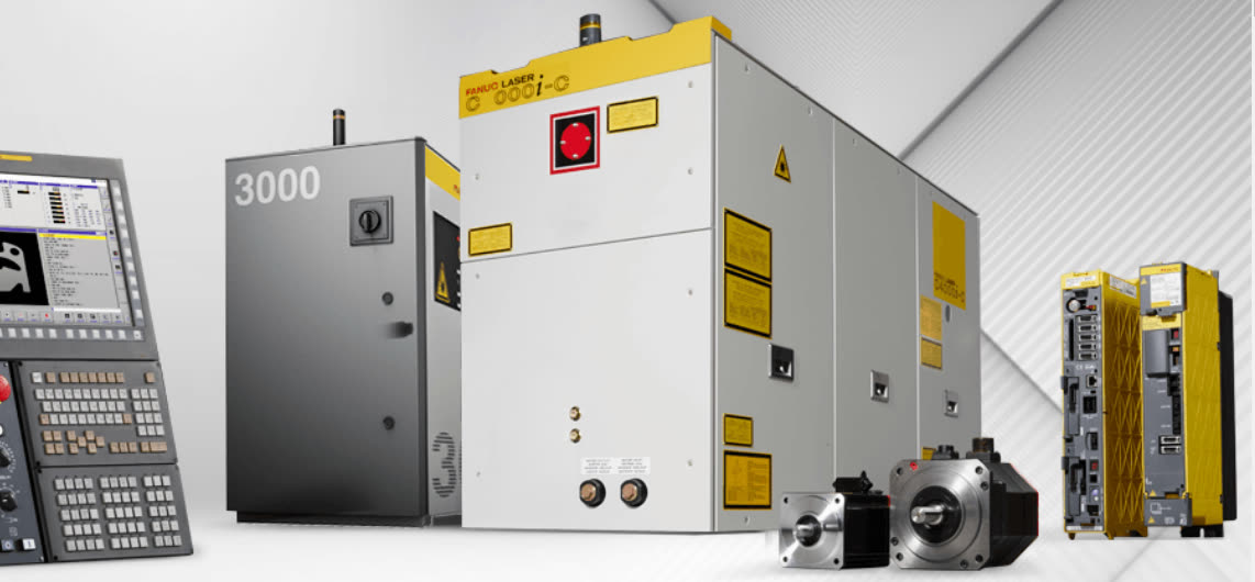 New-generation laser source, CNC control and servo drives